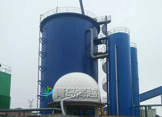海越UASB搪瓷厭氧沼氣拼裝罐如何能耐堿抗強(qiáng)酸腐蝕？